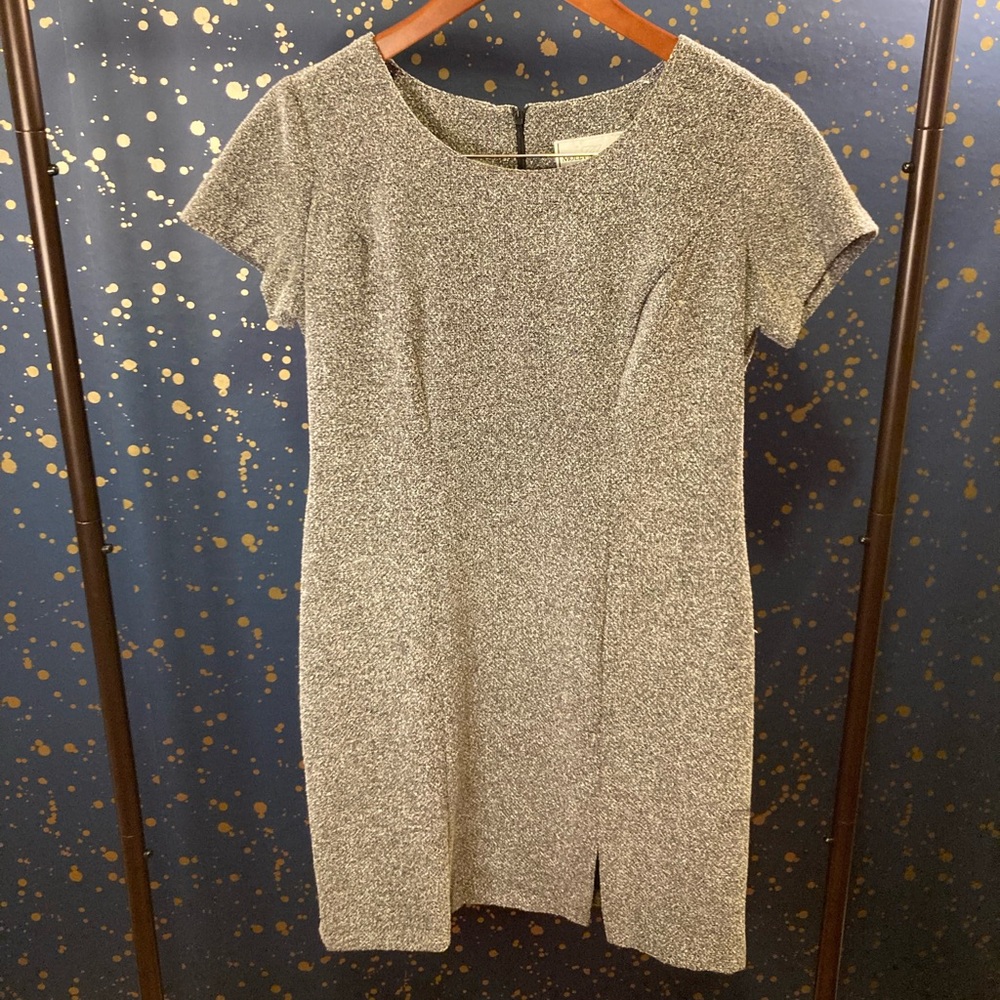 Molly Malloy textured gray dress